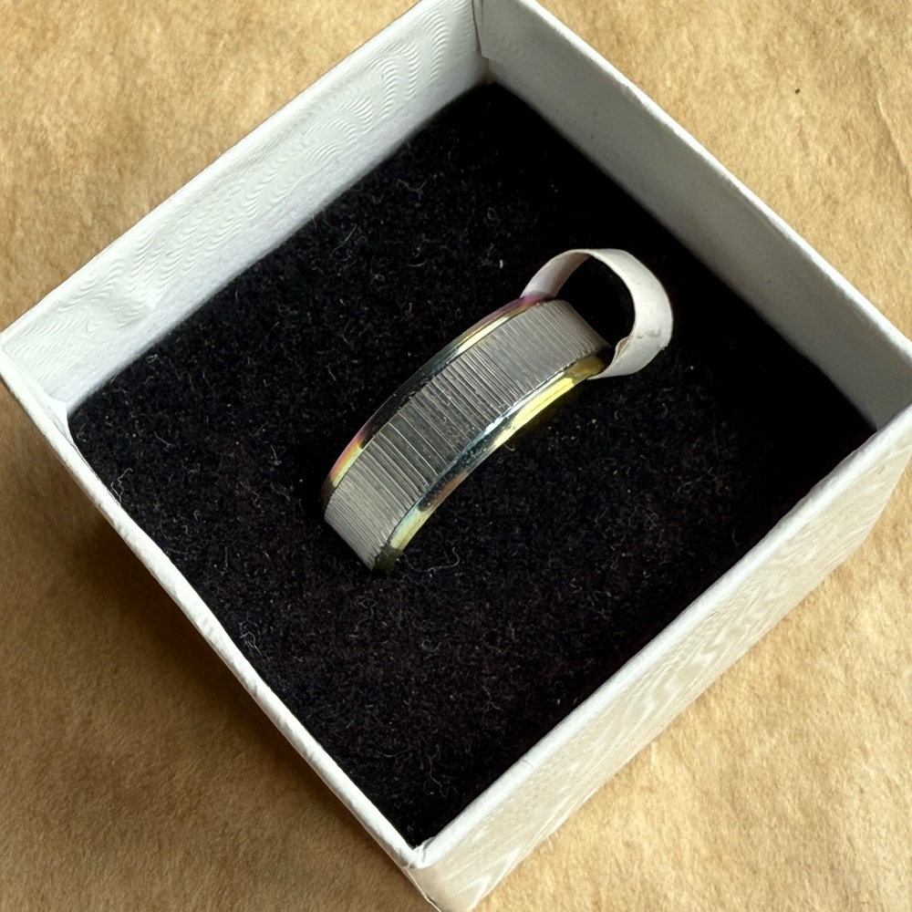 Men's Stainless Steel Ring | size 12